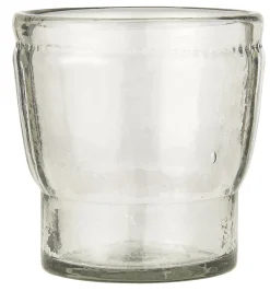 IB Laursen Mini Glas Topf mit Rillen