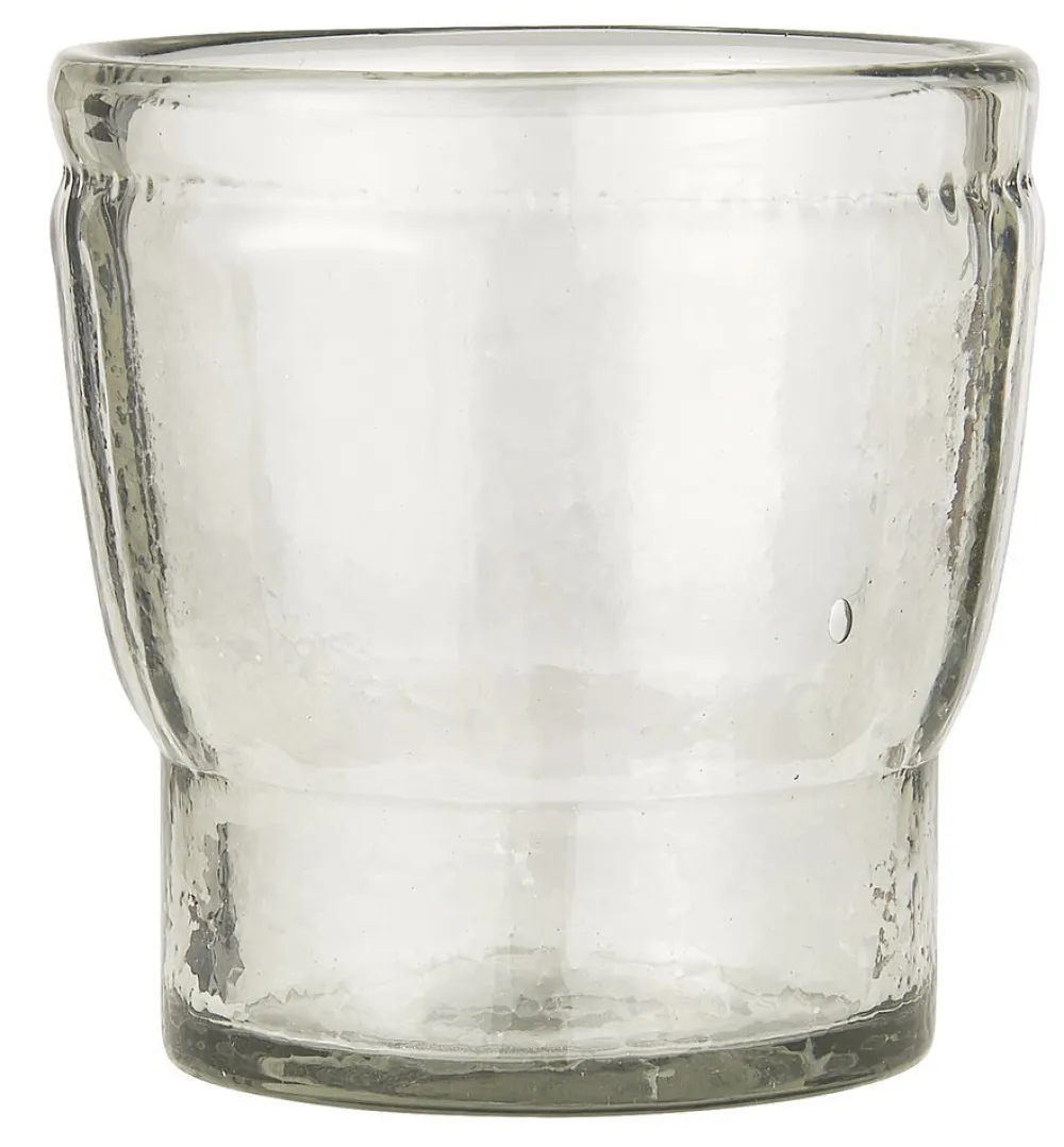 IB Laursen Mini Glas Topf mit Rillen