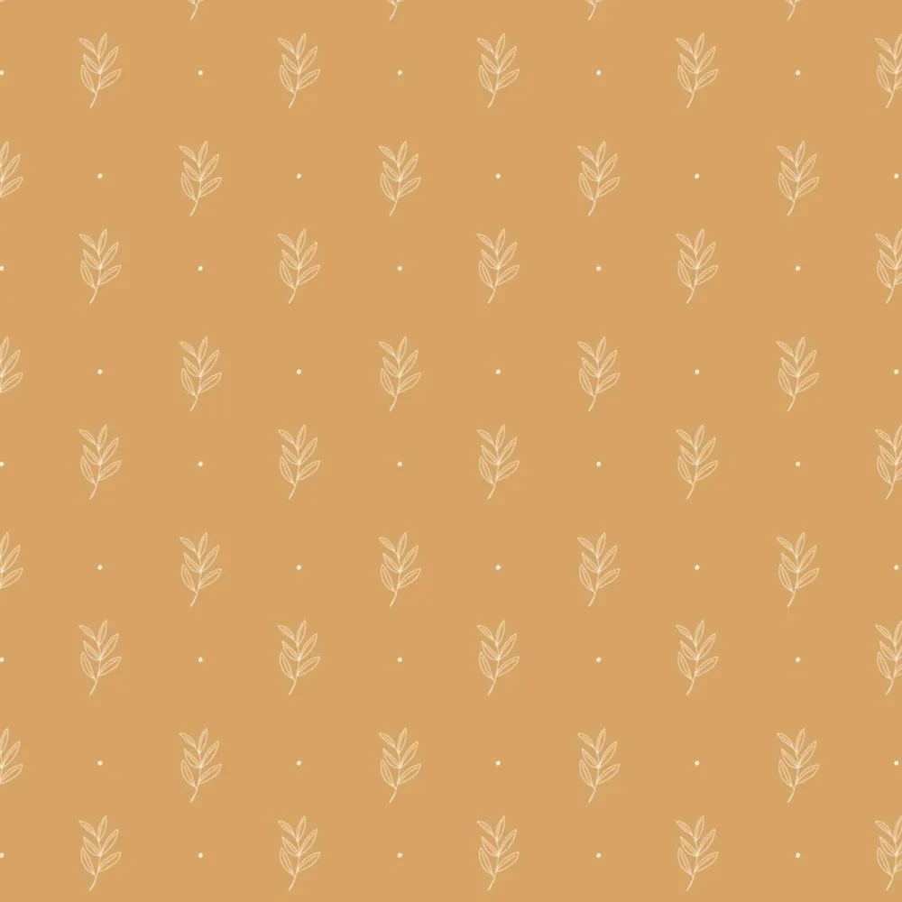 IB Laursen Papier Serviette mit Blattmuster 50er