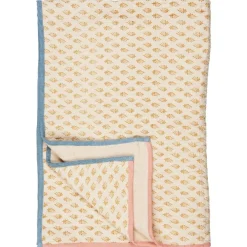 IB Laursen Plaid Vigga mit Druck doppelt gewebt