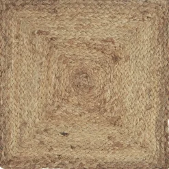 IB Laursen Platzmatte Setzgedeck quadratisch aus Jute