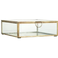 IB Laursen Quadratische Glasbox mit Deckel