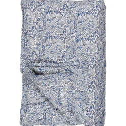 IB Laursen Quilt Abby blaues Paisleymuster