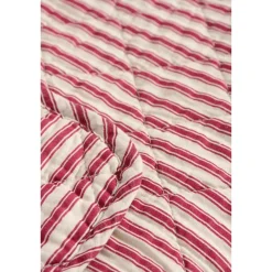 IB Laursen Quilt aus Baumwolle mit Streifen