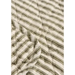 IB Laursen Quilt aus Baumwolle mit Streifen