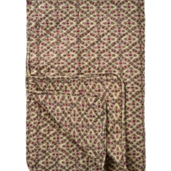 IB Laursen Quilt mit Himbeerfarbigem Karomuster