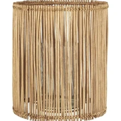 IB Laursen Runder Kerzenhalter Rattan