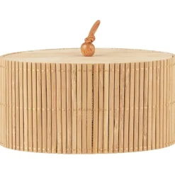 IB Laursen Schachtel mit Bambusdeckel oval