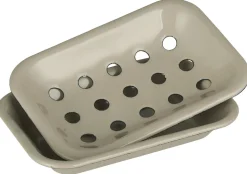 IB Laursen Seifenschale in 2 Teilen Emaille