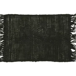 IB Laursen Setzgedeck Tisch Unterlage mit Fransen Jute