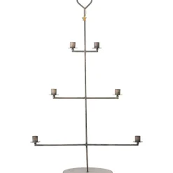 IB Laursen Stabkerzenhalter für 6 x 2,2 cm Kerzen Stillenat