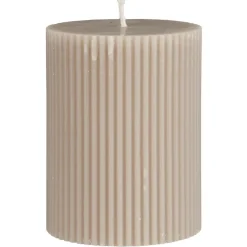 IB Laursen Stumpenkerze gerillt