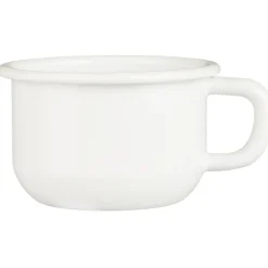 IB Laursen Tasse Emaille flach