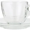 IB Laursen Tasse mit Untertasse Glas