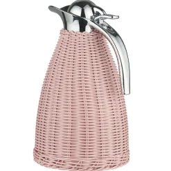 IB Laursen Thermoskanne mit Polyrattangeflecht