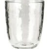 IB Laursen Trinkglas mit strukturiertem klarem Glas