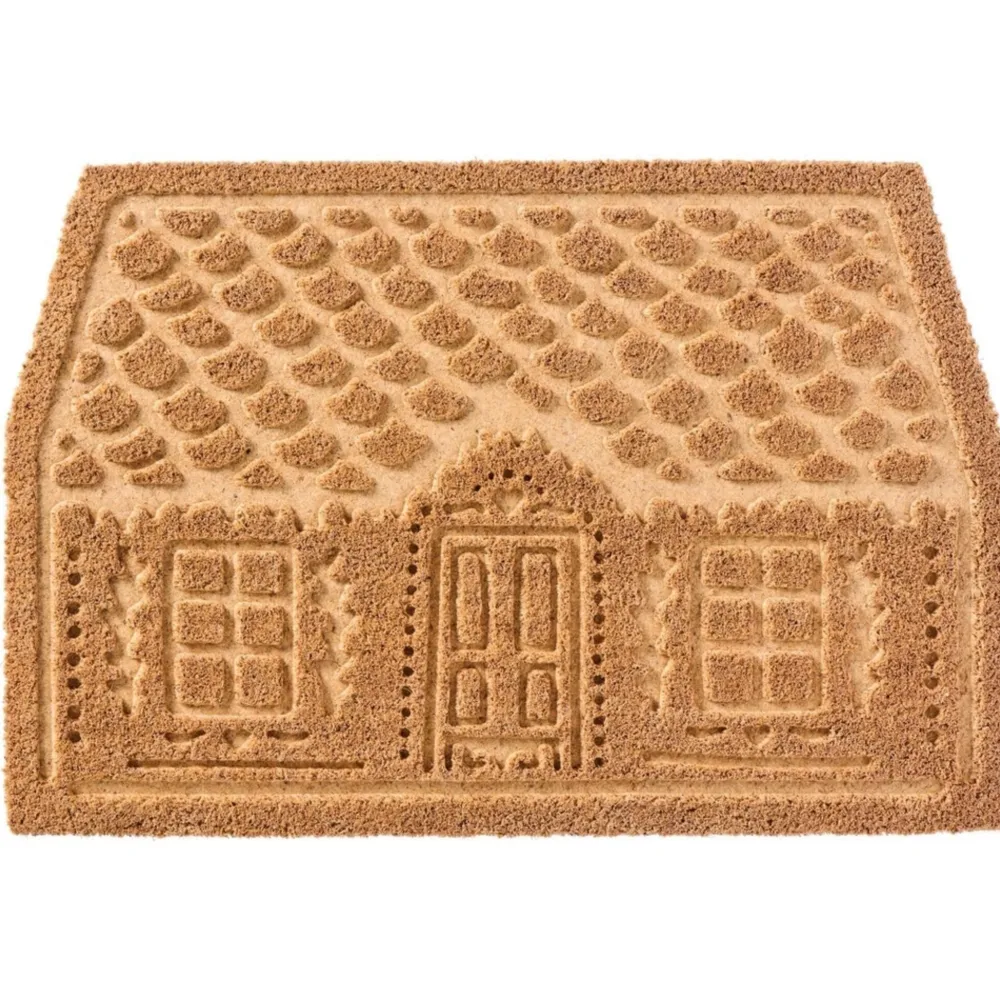 IB Laursen Türmatte eingeprägtes Weihnachtshaus, Fußmatte Weihnachten