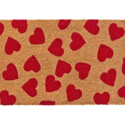 IB Laursen Türmatte Fußmatte rote Herzen