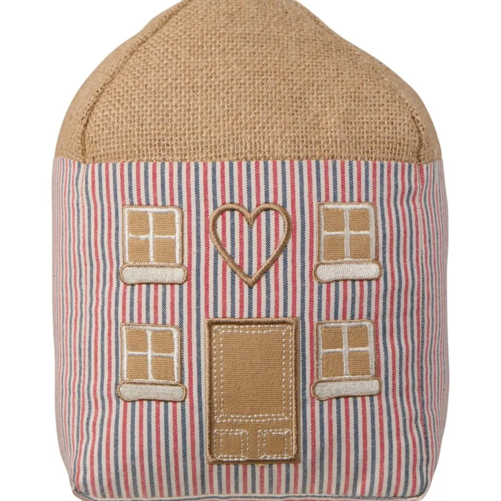 IB Laursen Türstopper Haus Baumwolle, gefüllt