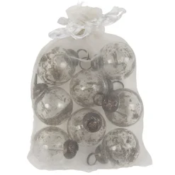 IB Laursen Tüte mit 8 Weihnachtskugeln mini