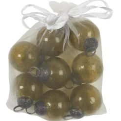 IB Laursen Tüte mit 8 Weihnachtskugeln mini