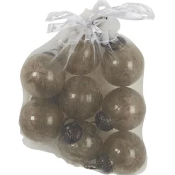 IB Laursen Tüte mit 8 Weihnachtskugeln mini