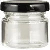 IB Laursen Vorratsglas mit schwarzem Schraubdeckel
