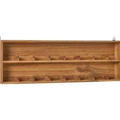 IB Laursen Wandregal, Becherregal mit 2 Ablagen UNIKA