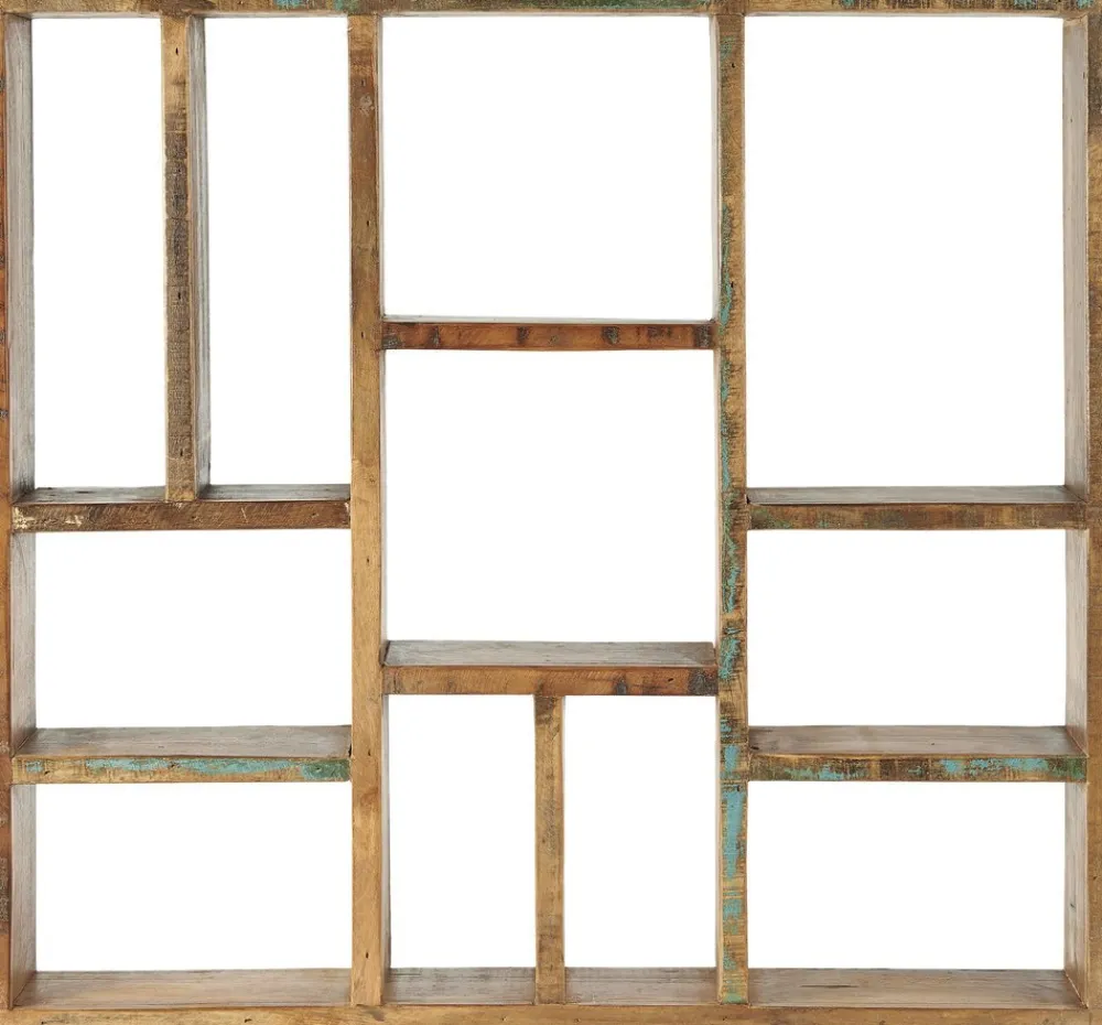 IB Laursen Wandregal mit Fächer UNIKA