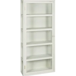 IB Laursen Wandschrank Gilleleje mit 5 Ablagen und 3 Glasseiten