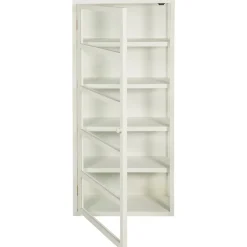 IB Laursen Wandschrank Gilleleje mit 5 Ablagen und 3 Glasseiten