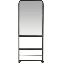 IB Laursen Wandspiegel mit Ablage und 2 Stangen Brooklyn