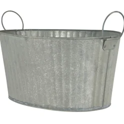 IB Laursen Wanne zum Bepflanzen mit Henkeln und Rillen