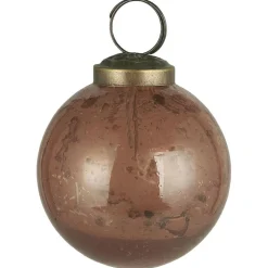 IB Laursen Weihnachtskugel Glas pebbled