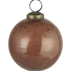 IB Laursen Weihnachtskugel Glas pebbled