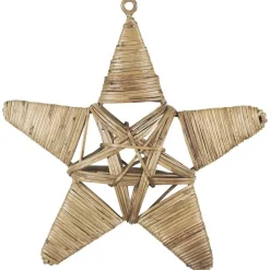 IB Laursen Weihnachtsstern Rattan
