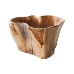 Invicta Dekoschale aus Teakholz Flowers