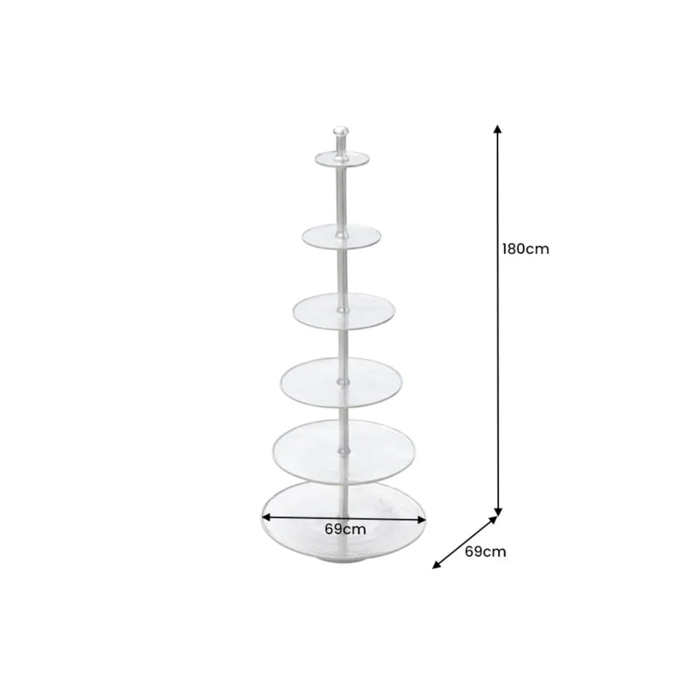 Invicta Etagere Abstract XL mit 6 Tabletts