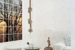 Invicta Hängeleuchte Seven Seas mit echtem Tau