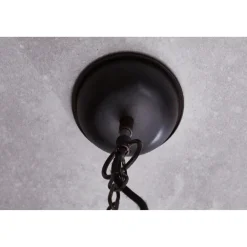 Invicta Pendelleuchte Industrial Metall schwarz Industriestil