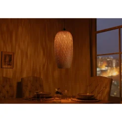 Invicta Pendelleuchte Organic Living 4 Bambus