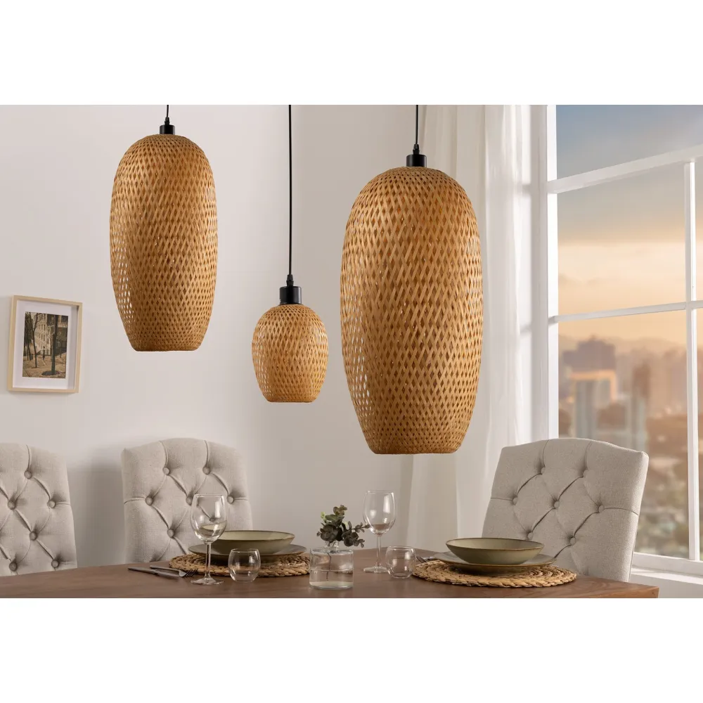 Invicta Pendelleuchte Organic Living 5 Bambus