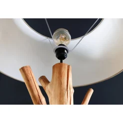 Invicta Stehlampe Tree Nature Mangostanholz