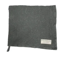 Krasilnikoff Bad-Handtuch mit Waffelstruktur