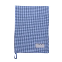 Krasilnikoff Geschirrhandtuch kleinkariert aus Baumwolle