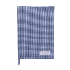 Krasilnikoff Geschirrhandtuch kleinkariert aus Baumwolle