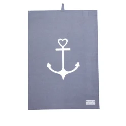 Krasilnikoff Geschirrhandtuch Anchor mit Anker Motiv