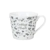 Krasilnikoff Happy Cup Lieblings Mensch, grau