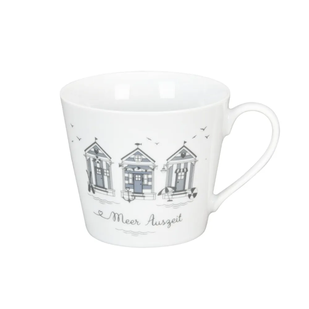 Krasilnikoff Happy Cup Tasse, Meer Auszeit