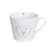 Krasilnikoff Happy Cup Tasse mit Henkel Du bist die Beste